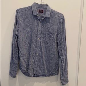 Untuckit slim fit linen shirt